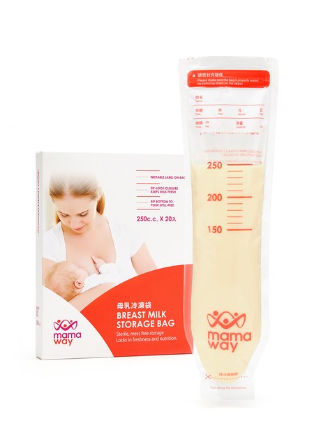 mamaway母乳冷凍袋(250ml/20入)-1