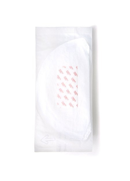 超薄瞬吸鎖水防溢乳墊(4包入)(贈母乳冷凍袋)-白色3