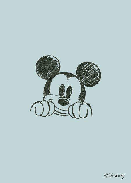 BABY迪士尼純棉長袖包屁衣-米奇