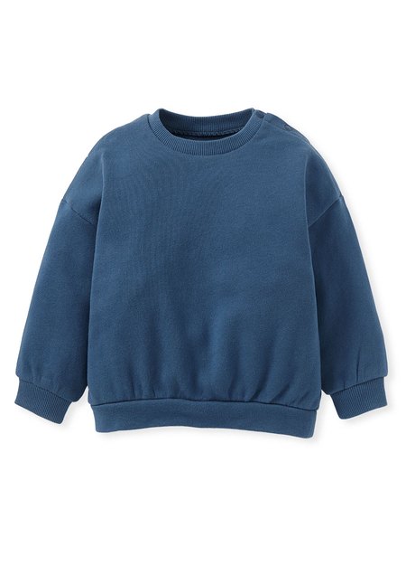 BABY寬鬆運動衫-深藍1