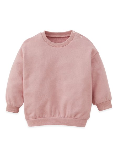 BABY寬鬆運動衫-粉色1