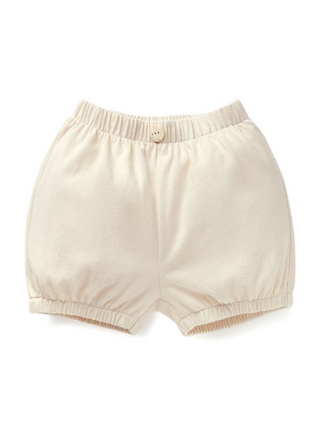 BABY寬鬆燈籠短褲-米色1