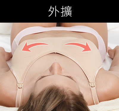 全機能條紋無縫哺乳內衣