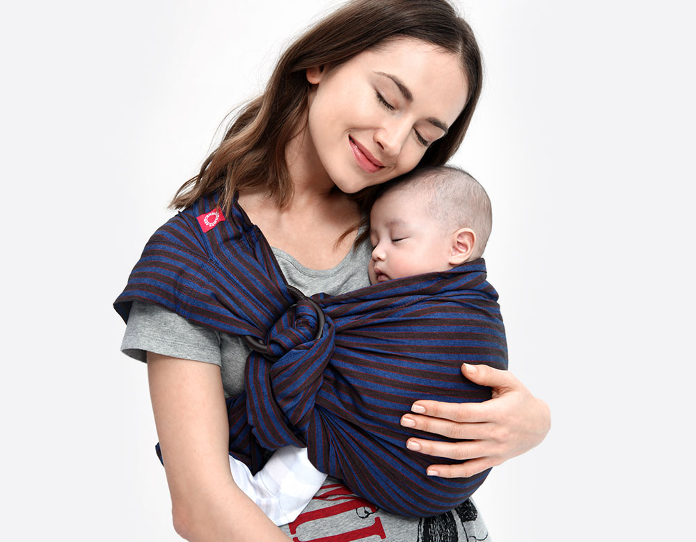 新生兒背巾優勢三：增加安全感