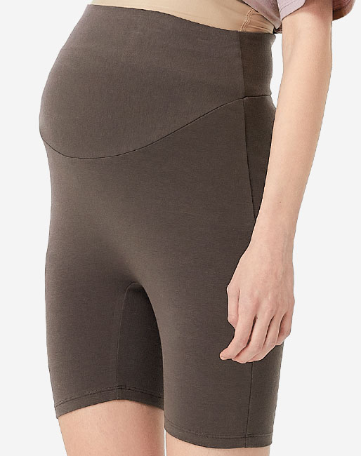 Super stretch comfortable five-point yoga maternity pants